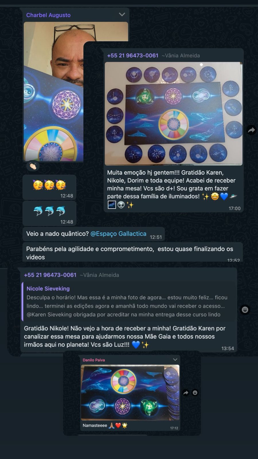 Depoimento de aluno